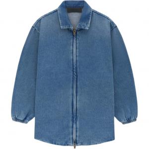 Детская рубашка Fear Of God Essentials, цвет Creek Blue/Med Wash