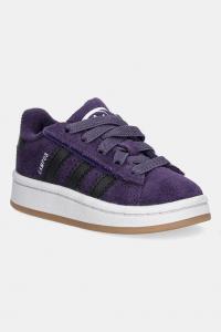 Детские замшевые кроссовки Campus 00s Adidas Originals, фиолетовый