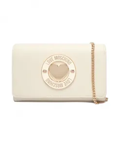 Декорированная сумка через плечо Love Moschino, белый