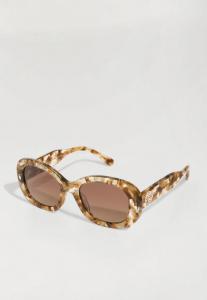 Солнцезащитные очки Tory Burch Sunglasses, Brown Tortoise/Light Brown/Brown