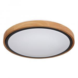 Globo Lighting Светодиодный потолочный светильник, металлический, коричневый, в деревенском стиле