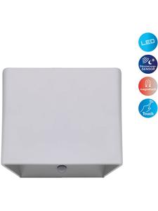 Näve Настенный светодиодный светильник «Куб» на батарейках, белый - (Ш)10 x (В)8 x (Г)10 см