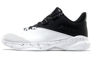 Баскетбольные кроссовки Speed Shadow мужские с низким верхом белые/черные Peak