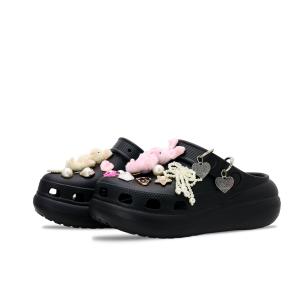 Crocs Сабо Crush Clog унисекс, черные