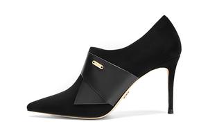 Женские туфли на тонком каблуке и высоком каблуке NINE WEST, Black