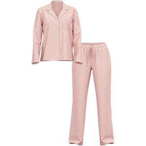 Victoria's Secret Мягкий длинный комплект пижамы / PINK ZINC SHIMMER пижамный комплект женский розовый