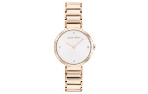 Calvin Klein Часы Wrist Watch Quartz Movement Stainless Steel Strap Pink Watch Dial Women's Watch Box Available For Purchase