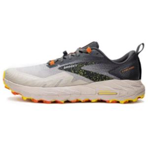 Кроссовки мужские низкие Castle серый/железный серый/оранжевый красный Brooks