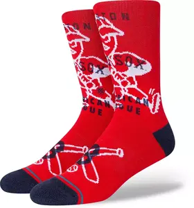 Красные носки Stance Boston Red Sox Hey Batter Crew