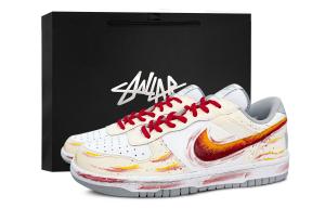 Nike Большие низкие скейтбордистские кроссовки для мужчин, красные