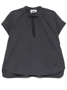 Блузка с вышивкой Izzue, серый