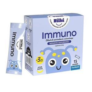 Formeds, Hilki Immuno, со вкусом банана, 15 пакетиков