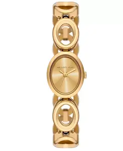 Женские модные трехстрелочные часы из нержавеющей стали золотистого оттенка, 22 мм Michael Kors, gold-tone