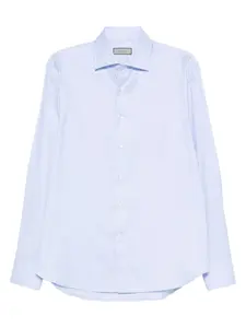 Рубашка с длинными рукавами Canali, синий