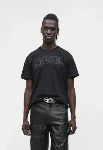 Футболка с принтом «норм» Diesel, Black