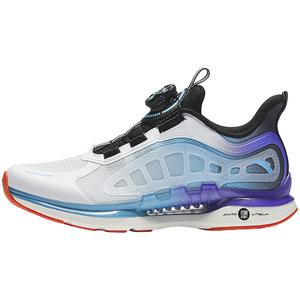 Погоня за Ветром Амортизация, Износостойкие Низкие Детские Беговые Кроссовки Белый Черный Фиолетовый Antakids, ANTA Белый/Черный/Мистик Пурпур