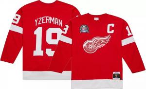 Реплика футболки Mitchell & Ness Big & Tall Detroit Red Wings Стива Айзермана # 19 Nhl