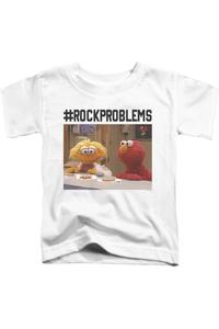 Футболка с коротким рукавом для детей "Elmo из Улицы Сезам: Каменные проблемы" Gildan, белый