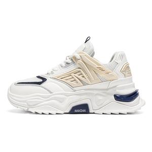 Низкие массивные кроссовки мужские MIIOW, White