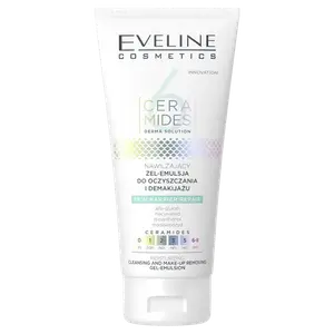 Увлажняющий гель-эмульсия для очищения и снятия макияжа, 150 мл Eveline Cosmetics 6 ceramides