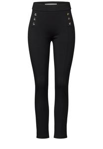 Узкие брюки Street One Studio, черный