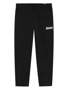 Спортивные брюки с вышитым логотипом Hugo, черный