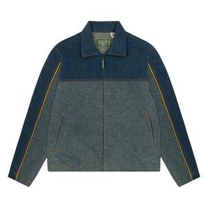 Спортивная куртка Denim Tears x Levis Cotton Fleur De-Lis Denim Track Jacket, Light Wash