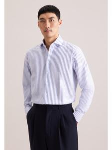 Seidensticker Деловая рубашка, стандартный размер, средне-синего цвета