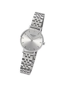 Аналоговые наручные часы Regent, металлический браслет, серебристый цвет, малый размер (примерно 28 мм)