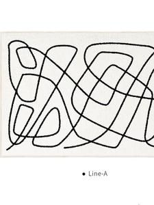 Y U-LIVE Ковер 200×300 см для гостиной/спальни в стиле минимализм, светлый, с коротким ворсом, искусственный кашемир, утолщенный