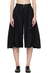 Костюмные шорты Sacai, черный