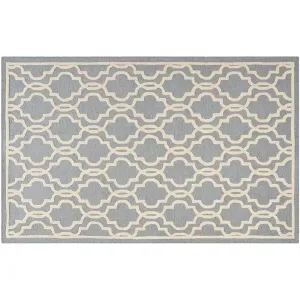 Шерстяной ковер Cambridge Trellis Overlay Safavieh, мультиколор, 183x183 см, круглый