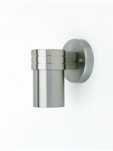 Уличный светодиодный настенный светильник Hanni, с одной лампочкой, элегантный, из нержавеющей стали  Brilliant, Edelstahl