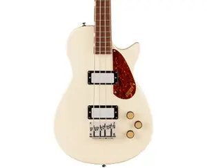 Гитарный бас Gretsch Streamliner Jet Club с однократной вырезкой - Винтажный белый