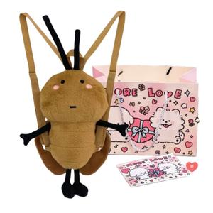 Мягкая игрушка мантия рюкзак кукла высота 30см Love of wormwood