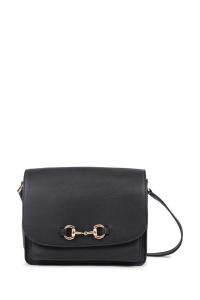 Корзина Vitoria из черной кожи с длинным ремнем Jones Bootmaker, черный