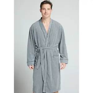 Халат с накладными карманами Jockey, Stone grey
