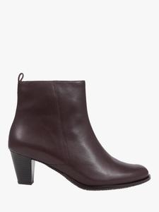 Кожаные ботильоны leianna на высоком каблуке Jones Bootmaker, коричневый