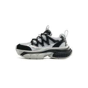 Кроссовки женские толстые низкие черный Eblan