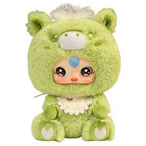 Разноцветные милые лошадки детские куклы плюшевый подвес 16 см высота JBBCN, зеленый