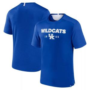 Мужская футболка с логотипом Royal Kentucky Wildcats Defender Rush Fanatics