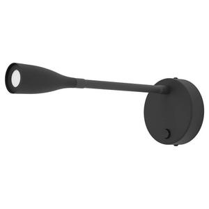 Светодиодный настенный светильник Eglo Olivandino Typ A, поликарбонат / сталь - 1 пламя - черный