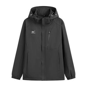 Графеновая куртка с флисовой подкладкой unisex Mizuno, черный