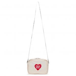 HUMAN MADE Женская белая наплечная сумка через плечо