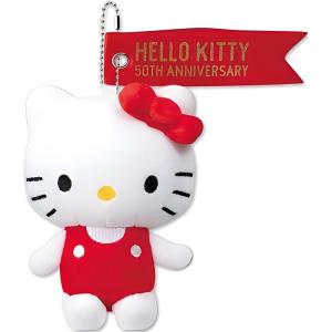 Кукла 50th Anniversary Limited Hello Kitty, плюшевый кулон, высота 14 см Sanrio