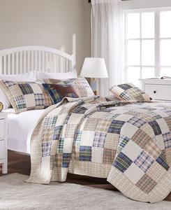 Комплект постельного белья Oxford из 3 предметов, размер King Greenland Home Fashions, мультколор