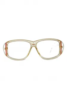 Очки с геометрической оправой Cazal, желтый