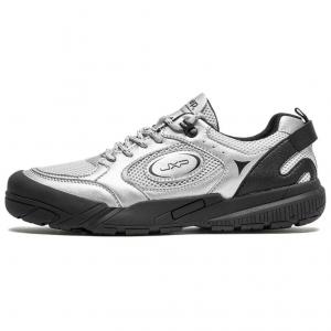 Jeep Низкие походные туфли мужские серебристо-черные, цвет Silver Black