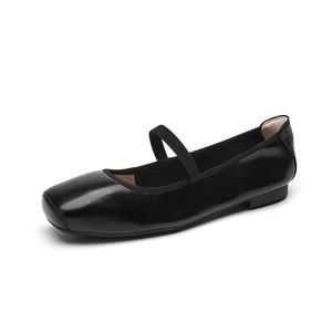 Повседневные однобортные туфли женские QUICHESHOES, Black