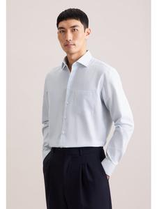 Seidensticker Деловая рубашка Comfort бирюзового цвета